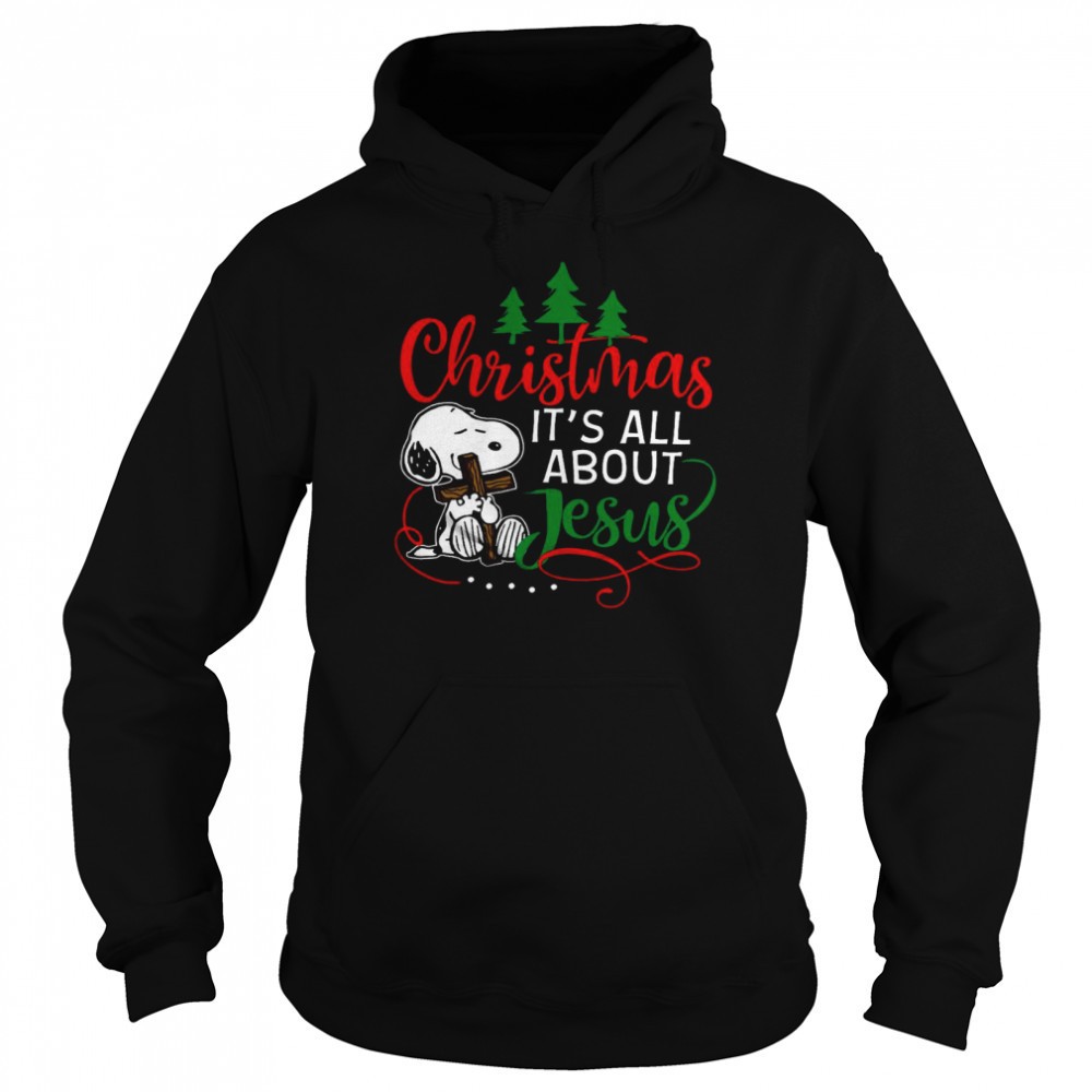 Christmas its all about jesus shirt