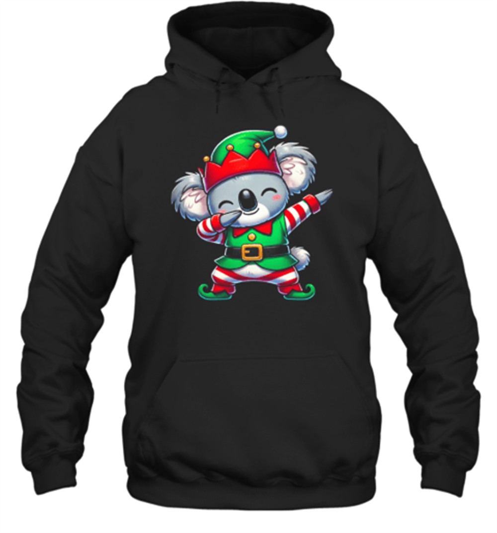 Christmas Koala Elf Funny Koala Lover T-Shirt