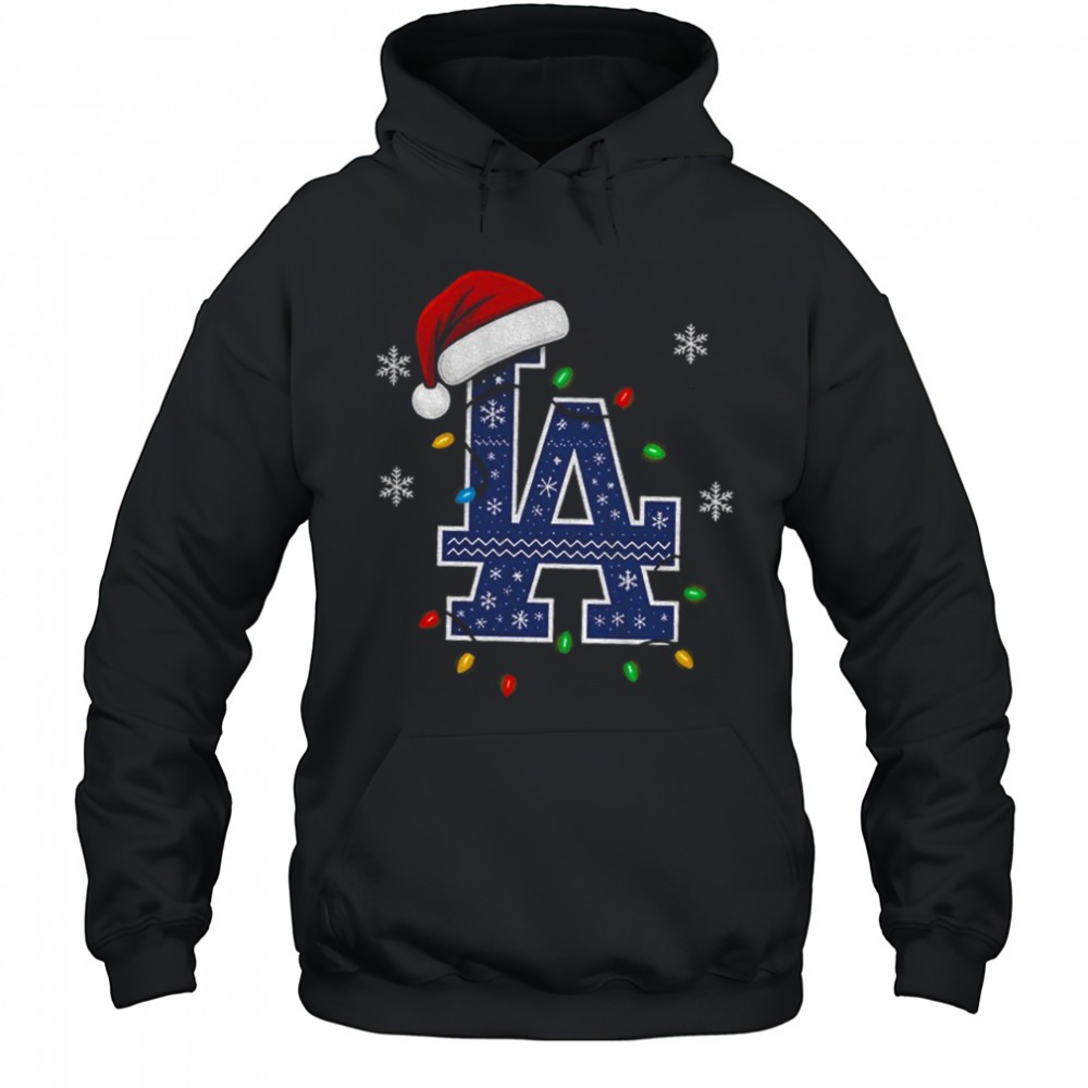 Christmas light bulb Los Angeles Dodgers baseball World Series 2025 Christmas shirt