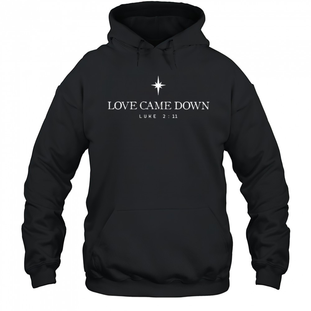 Christmas Love Came Down Bible Verse shirt