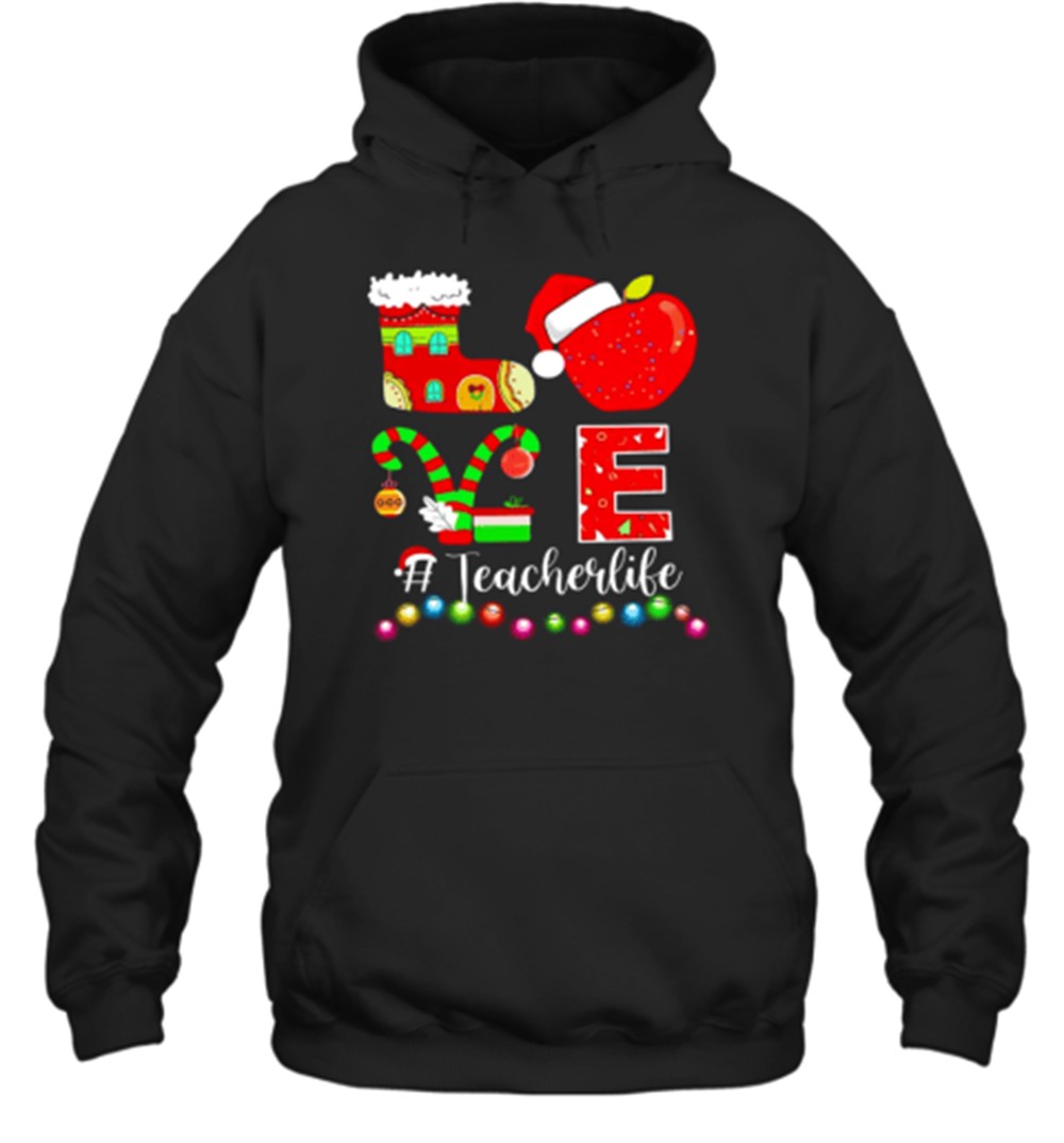 Christmas Love Teacherlife T-Shirt