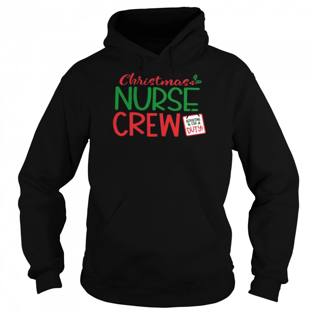 Christmas Nurse Crew shirt