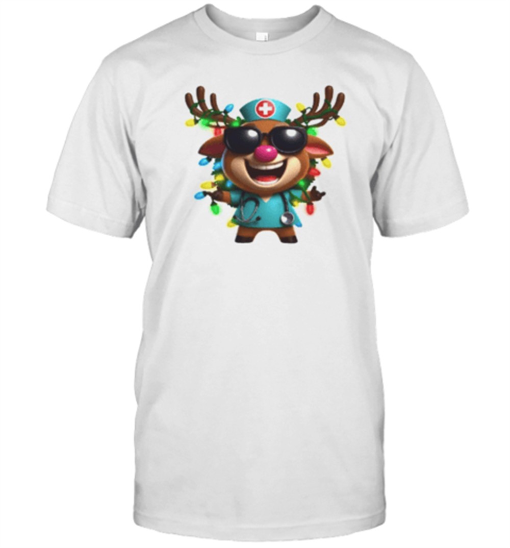 christmas-nurse-reindeer-t-shirt-tjwyea5x Christmas Nurse Reindeer T-Shirt