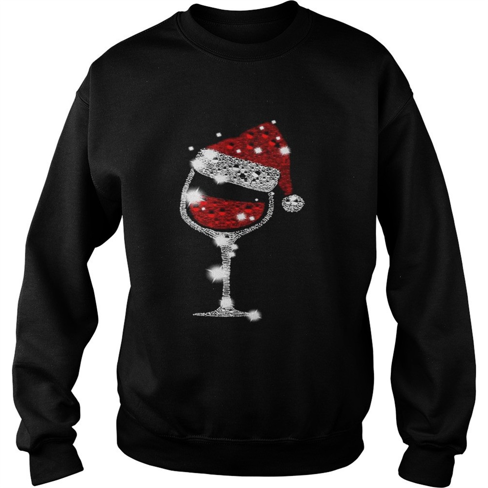 Christmas Red Wine Glass shirt