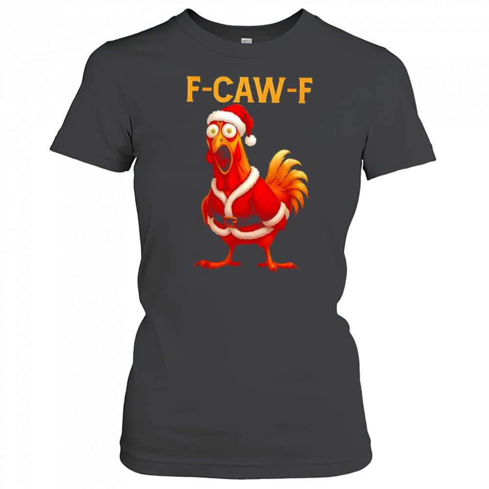 christmas-santa-chicken-f-caw-f-rooster-shirt-1misohef Christmas Santa Chicken F-CAW-F Rooster shirt