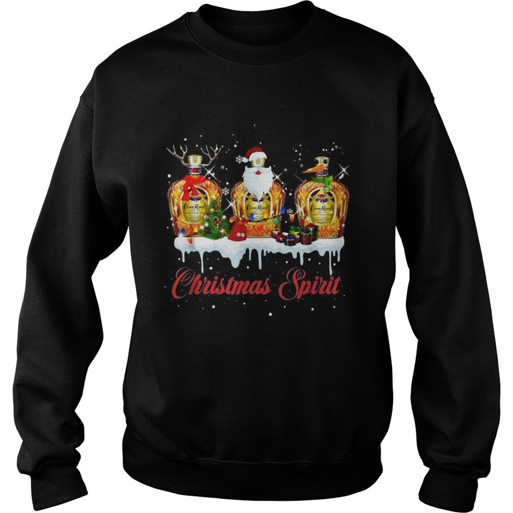 Christmas spirit Crown Royal Whisky shirt