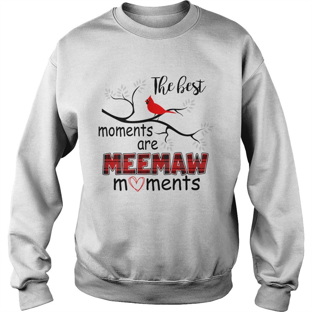 Christmas The Best Moments Are Meemaw Moments TShirt