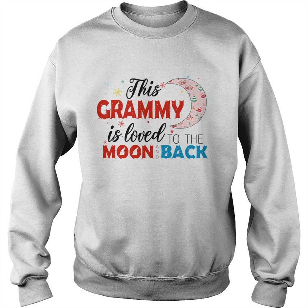 Christmas This Grammy Is Loved To The Moon And Back TShirt