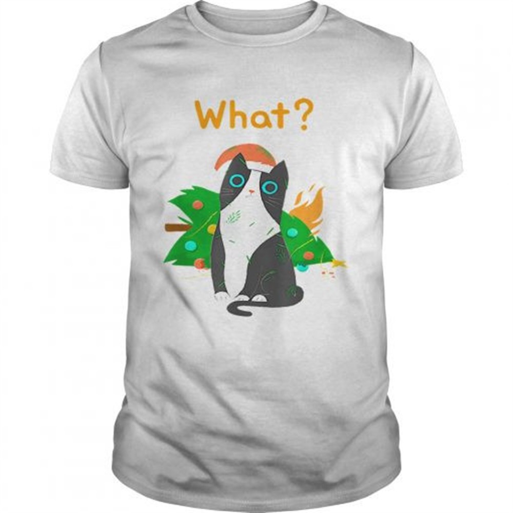 christmas-tree-funny-cat-party-shirt-pvw388ip Christmas Tree Funny Cat Party shirt