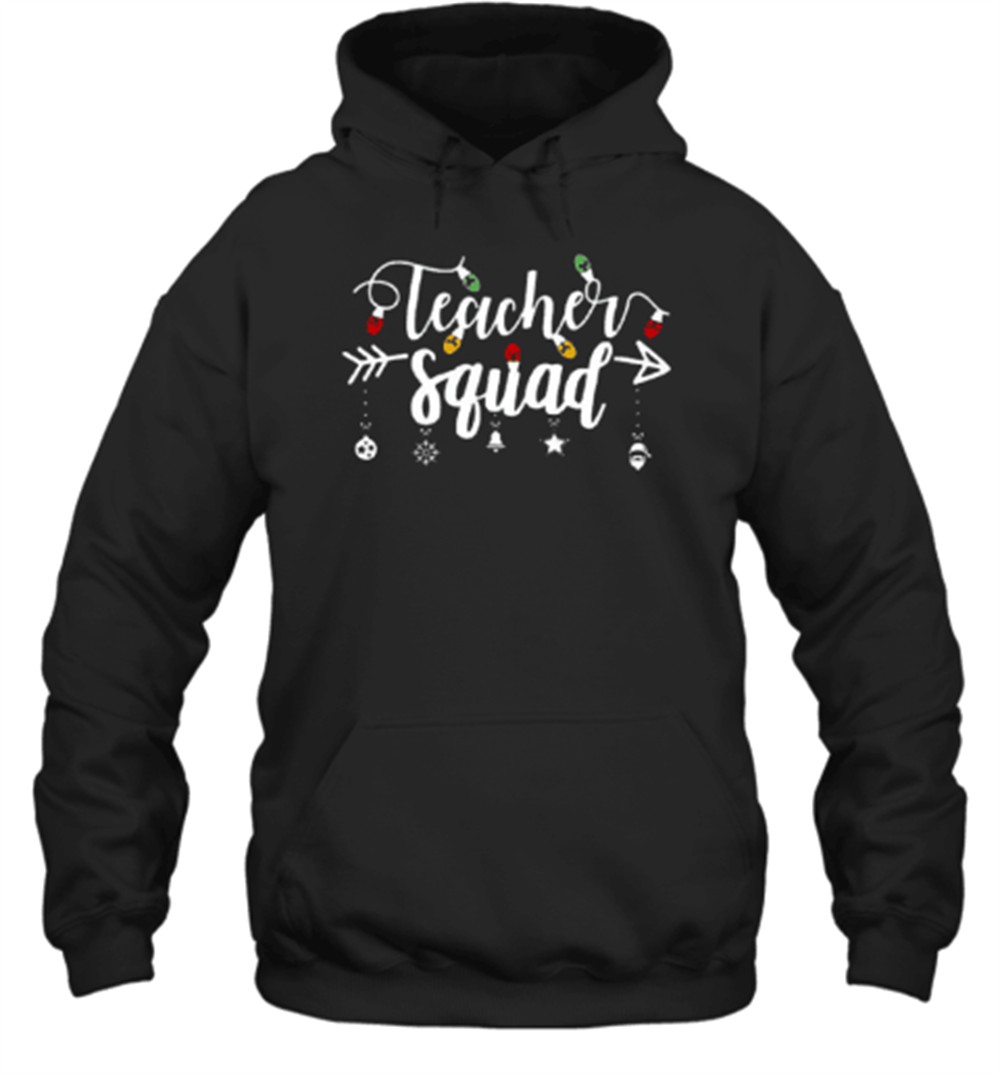 Christmas Vibes Teacher Squad Teacher T-Shirt