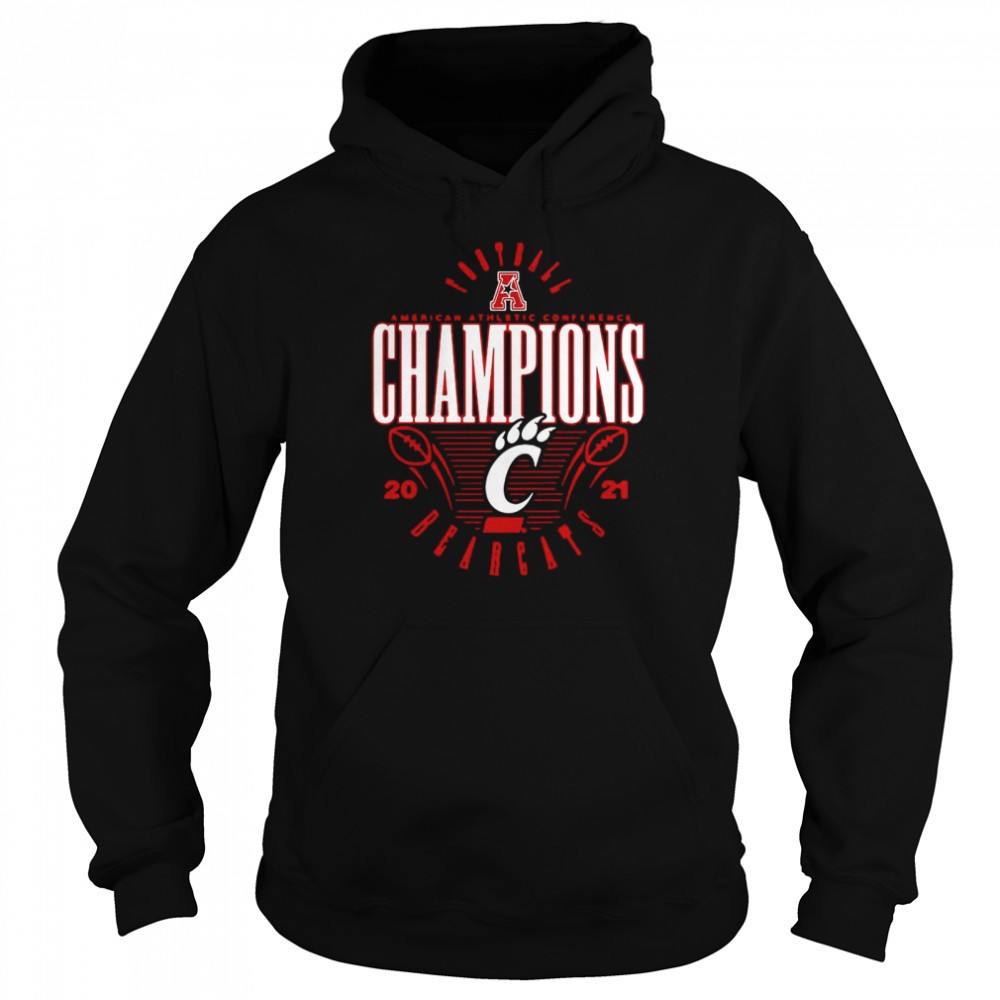 Cincinnati Bearcats 2021 Aac Football Conference Champions Shirt