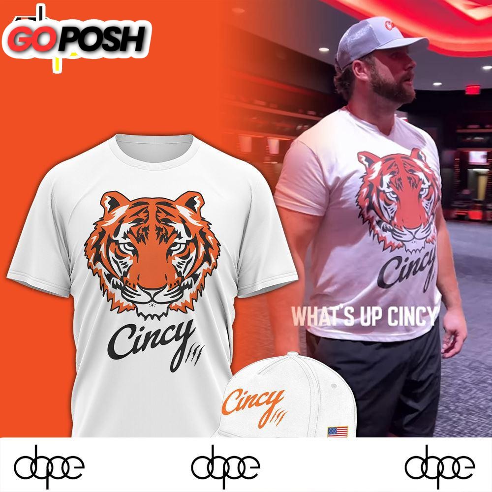 Cincinnati Bengals 2024 Cincy New Shirt