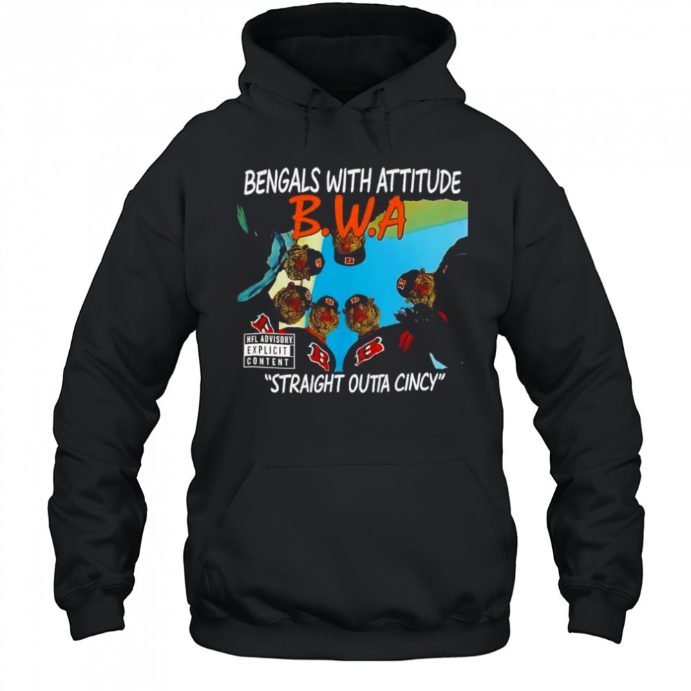Cincinnati Bengals BWA Bengals with attitude shirt