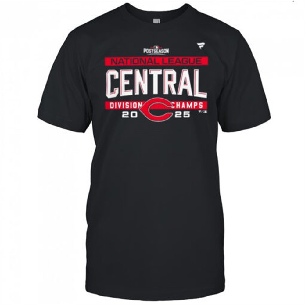 cincinnati-reds-2025-nl-central-division-champions-mlb-postseason-baseball-shirt-m9wx3n5q Cincinnati Reds 2025 NL Central Division Champions MLB Postseason Baseball shirt