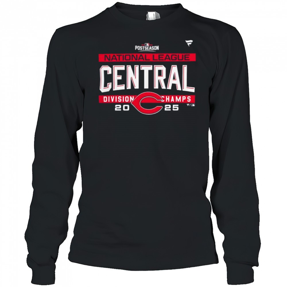 cincinnati-reds-2025-nl-central-division-champions-mlb-postseason-baseball-shirt-m9wx3n5q Cincinnati Reds 2025 NL Central Division Champions MLB Postseason Baseball shirt