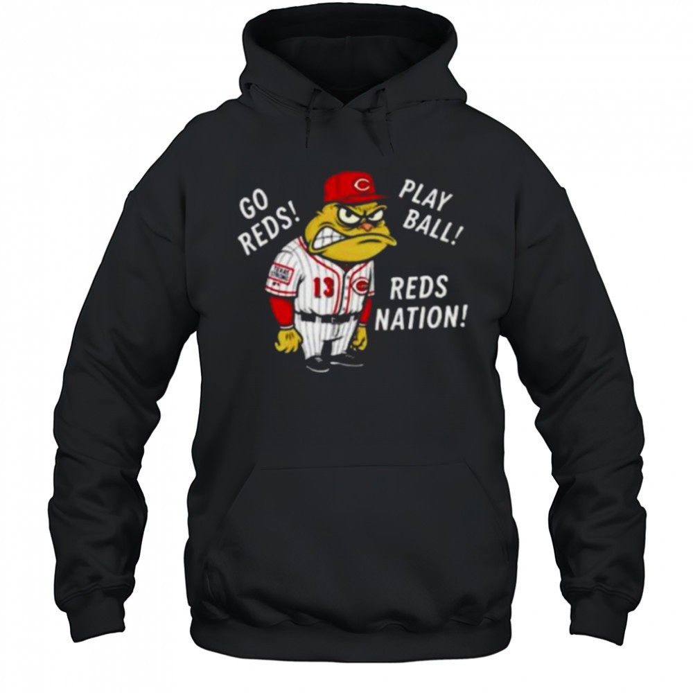 Cincinnati Reds Frog go reds play ball reds nation shirt