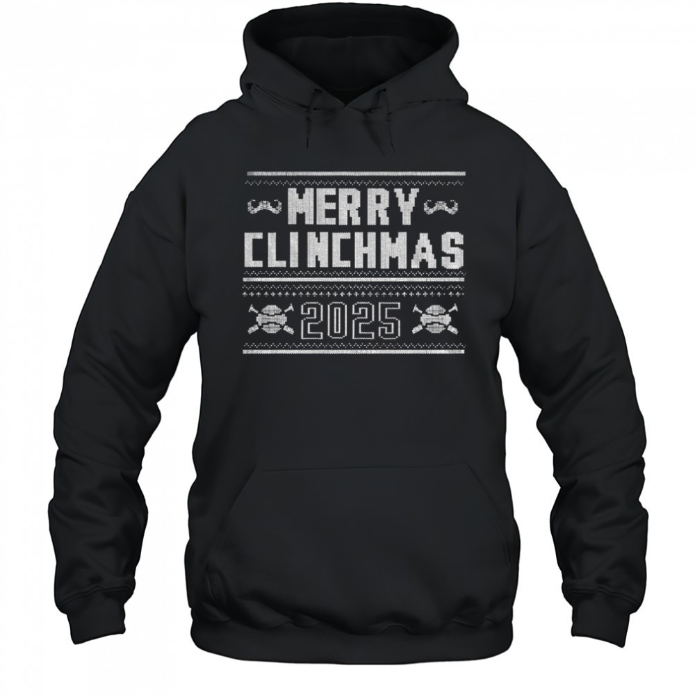 Cincinnati Reds Merry Clinchmas 2025 Merry Christmas shirt