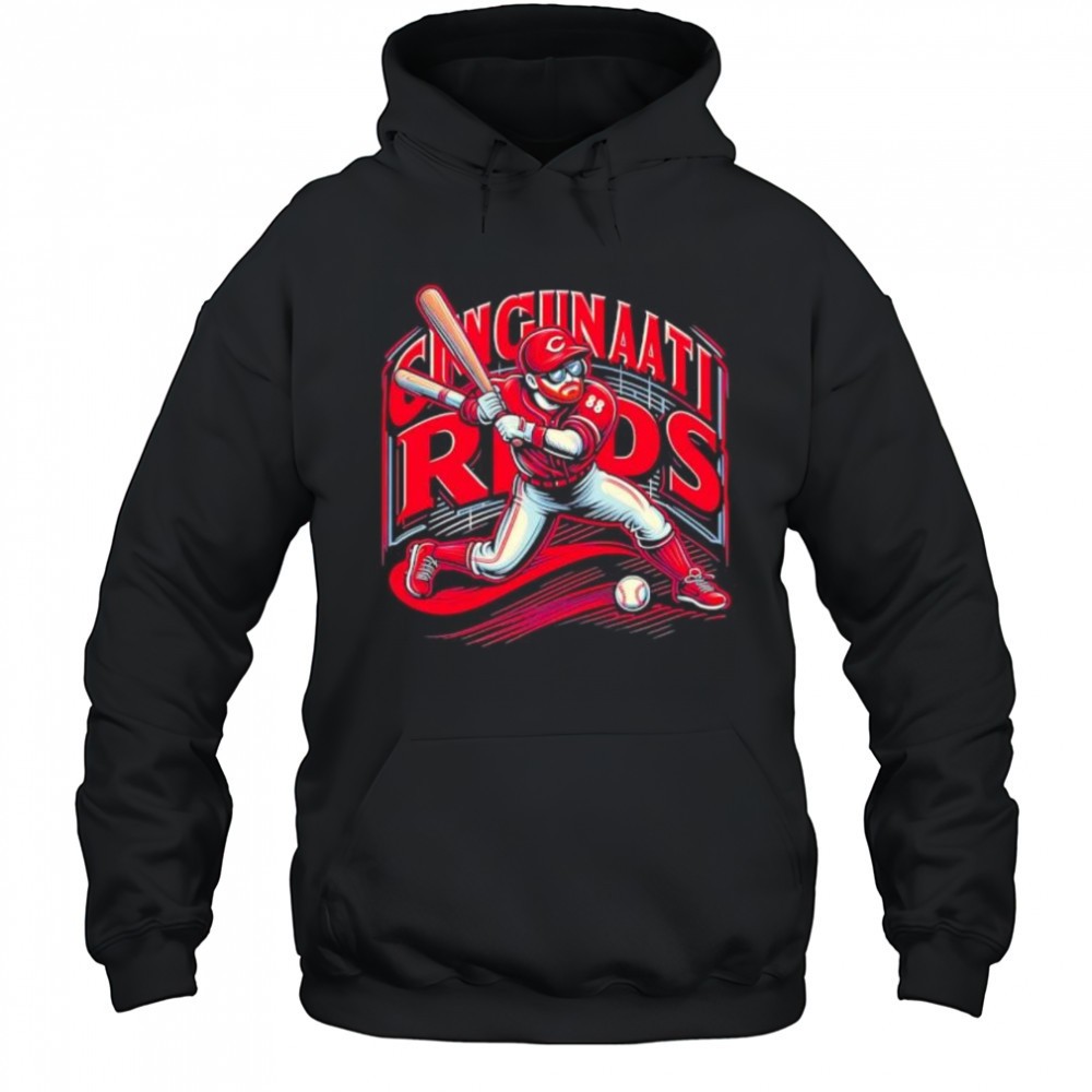 Cincinnati Reds player art shirt