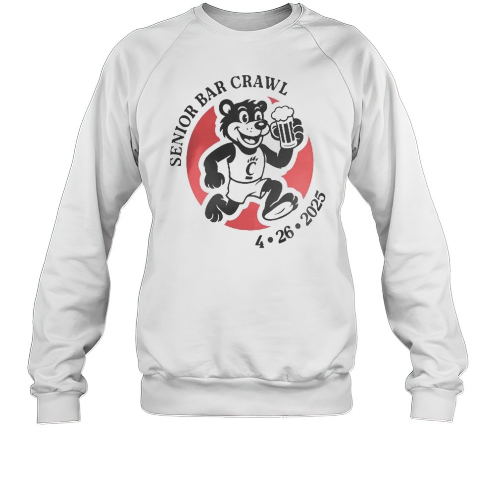 Cincinnati Senior Bar Crawl 4-26-2025 Shirt