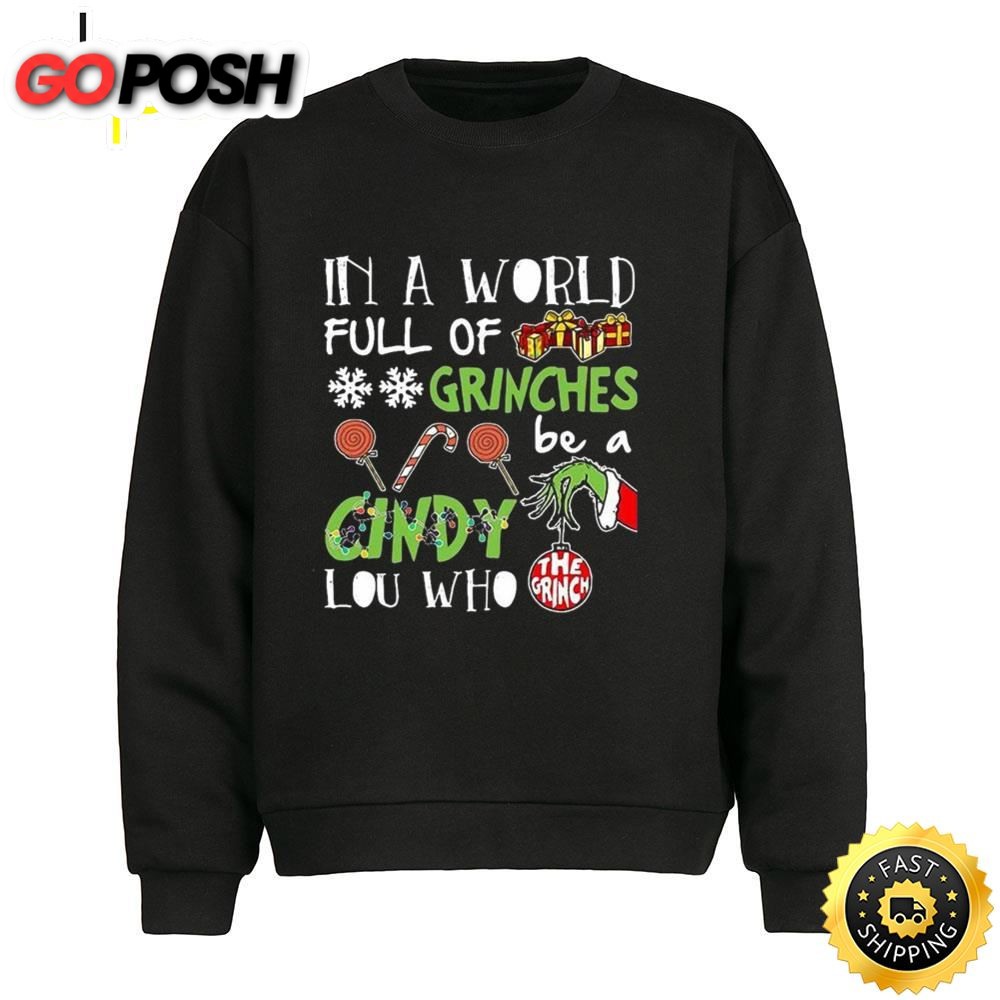 Cindy Lou Who Grinch Christmas T-Shirt