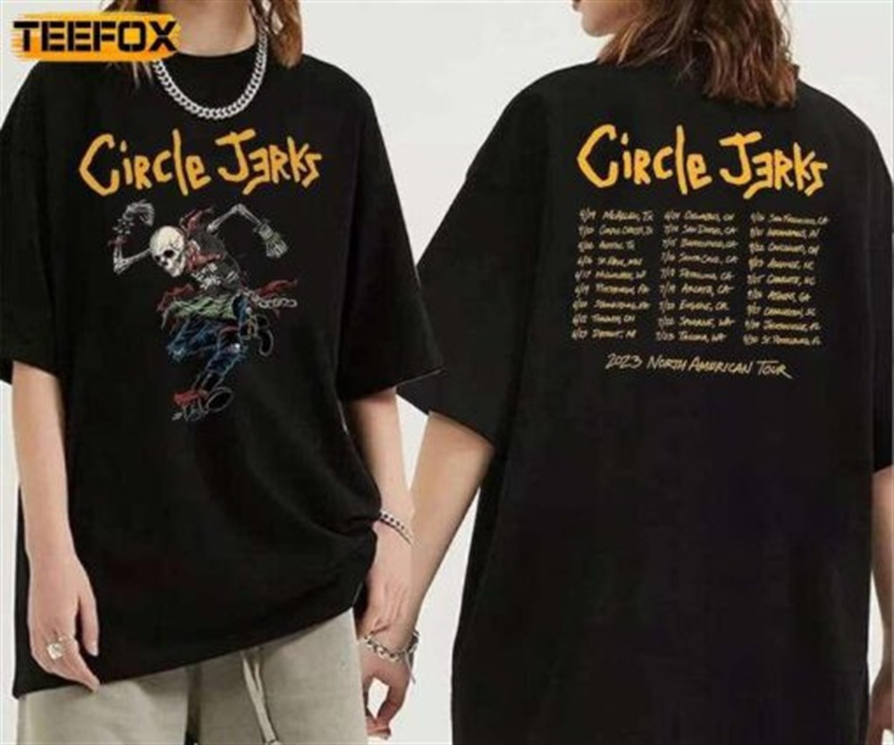 Circle Jerks North American Tour 2023 Short-Sleeve T-Shirt