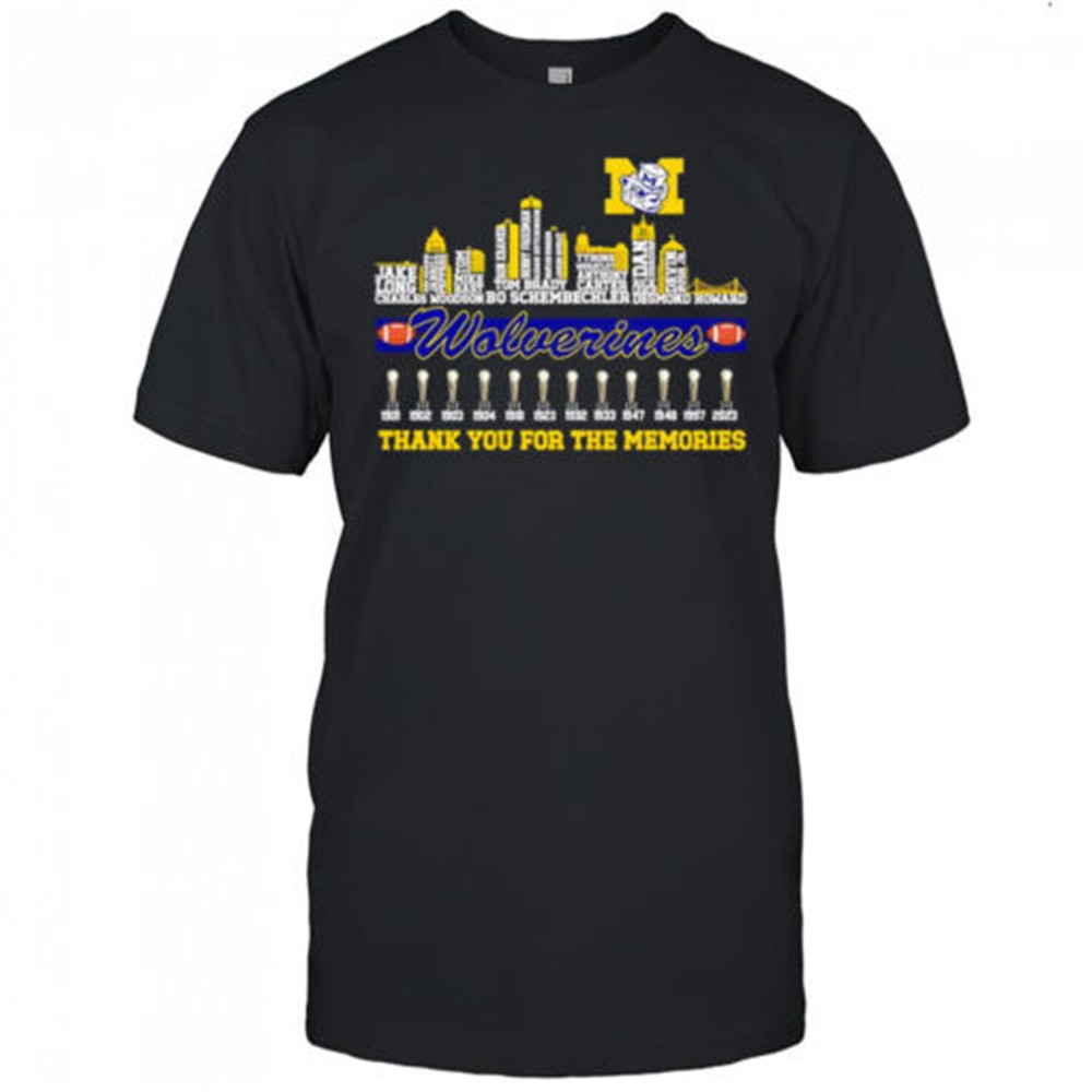 city-skyline-wolverines-thank-you-for-the-memories-shirt-5mjtthtp City skyline Wolverines thank you for the memories shirt