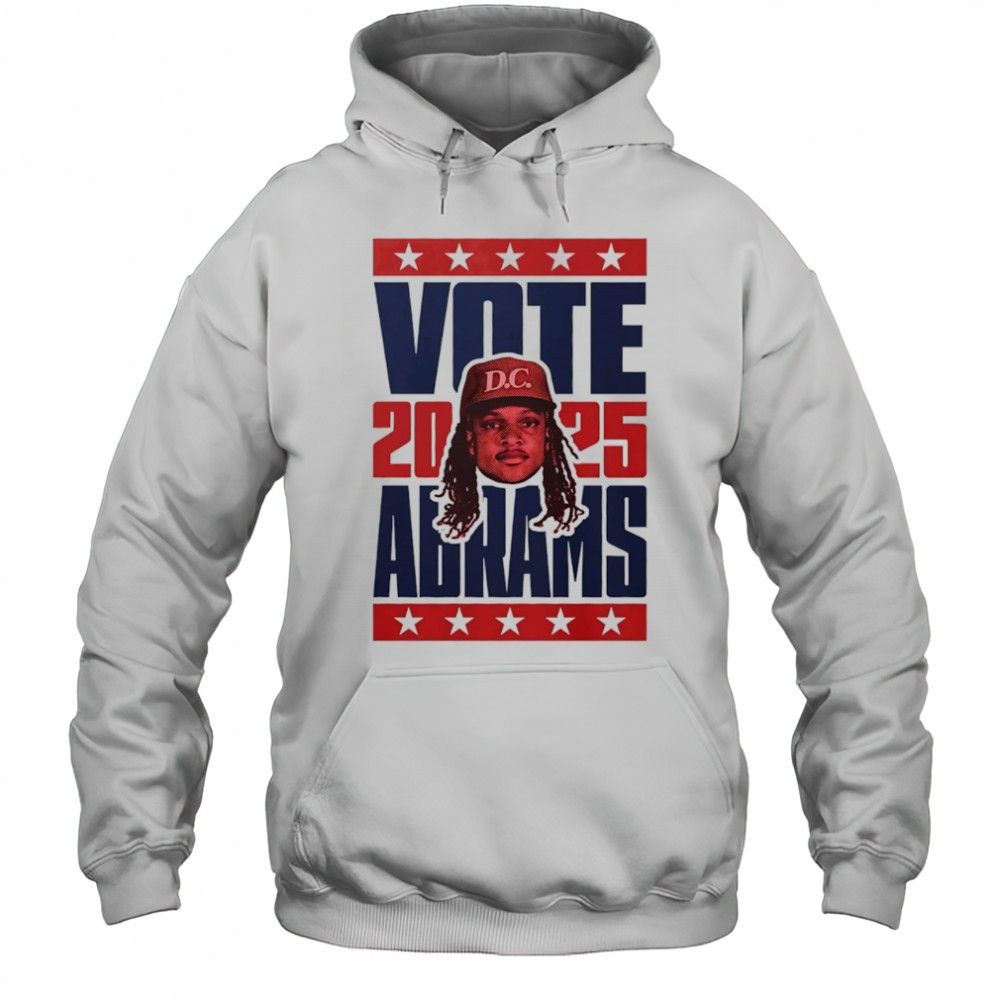CJ Abrams 2025 Vote shirt