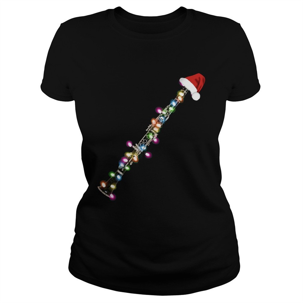 clarinet-santa-christmas-shirt-leyz5ycb Clarinet Santa Christmas shirt
