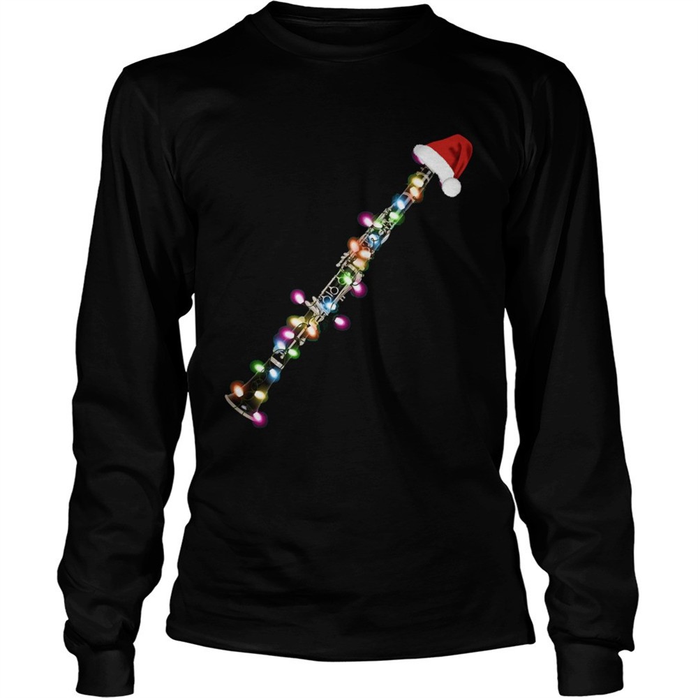 clarinet-santa-christmas-shirt-leyz5ycb Clarinet Santa Christmas shirt