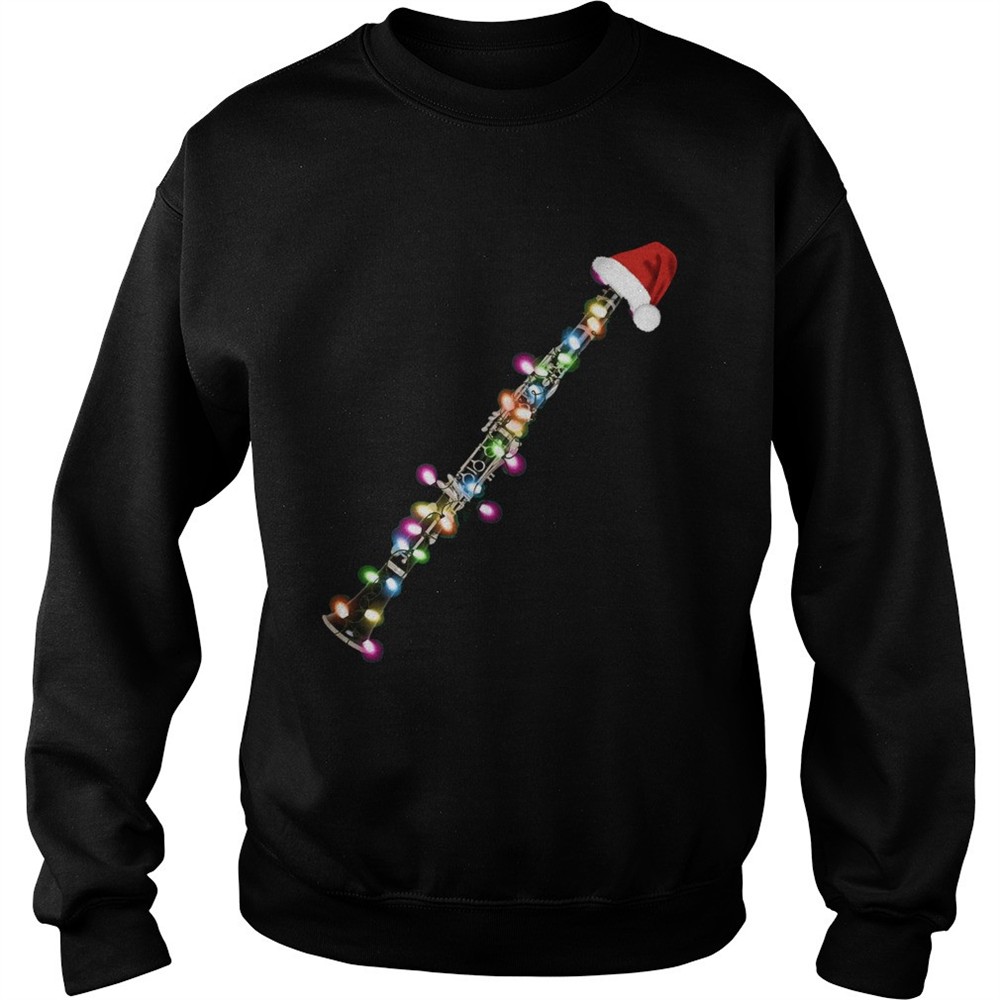 Clarinet Santa Christmas shirt