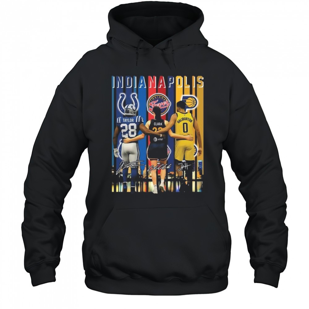 Clark Taylor Haliburton Indianapolis Signature 2025 Shirt