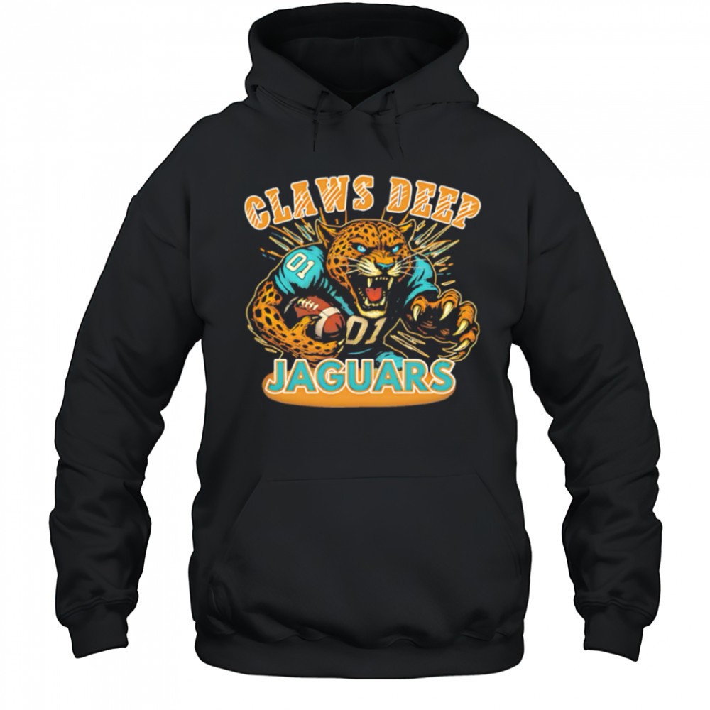 Claw Deep Jaguars Football mascot shirt