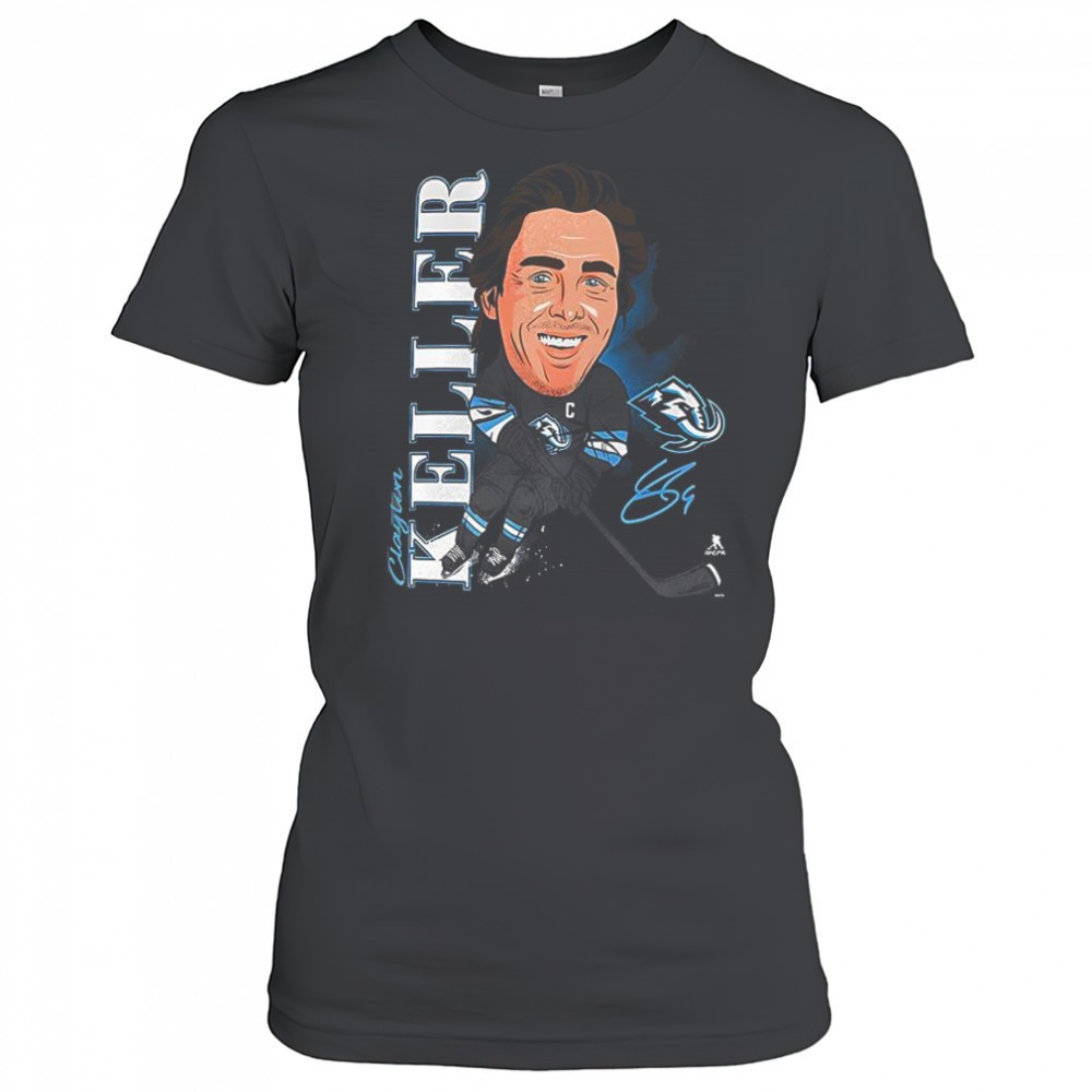 clayton-keller-utah-mammoth-hockey-caricature-player-signature-shirt-uhlw4b13 Clayton Keller Utah Mammoth hockey caricature player signature shirt