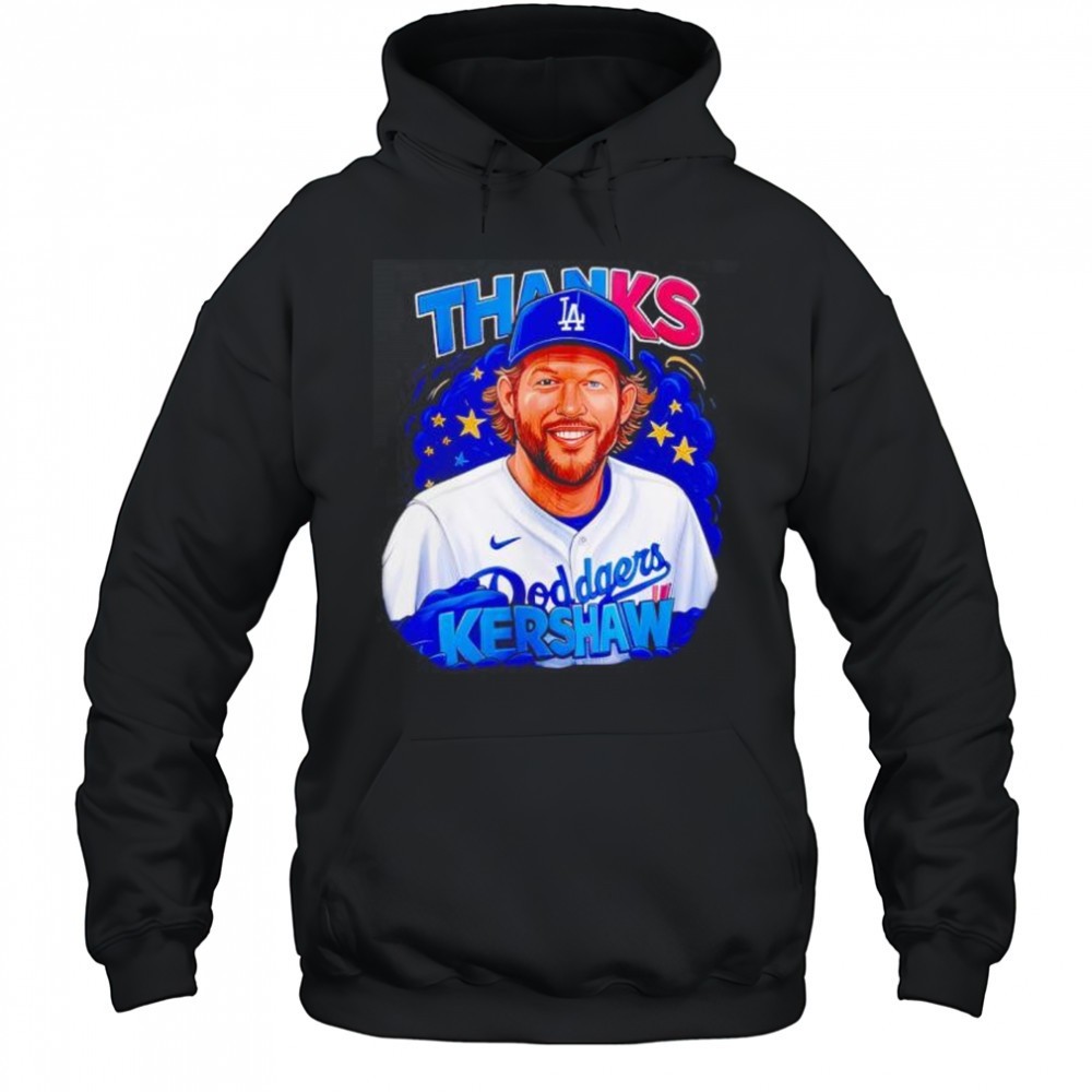 Clayton Kershaw thanks poster shirt