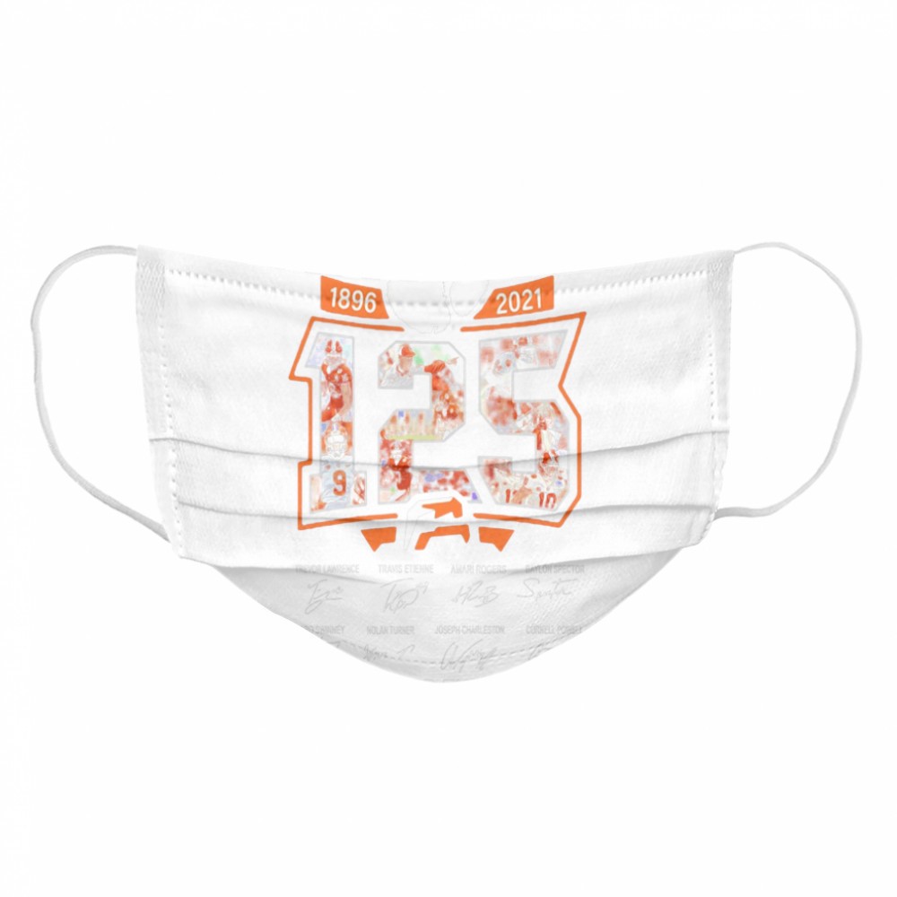 Clemson Tigers 125 years of 1896 2021 gifts for the fans signatures shirt