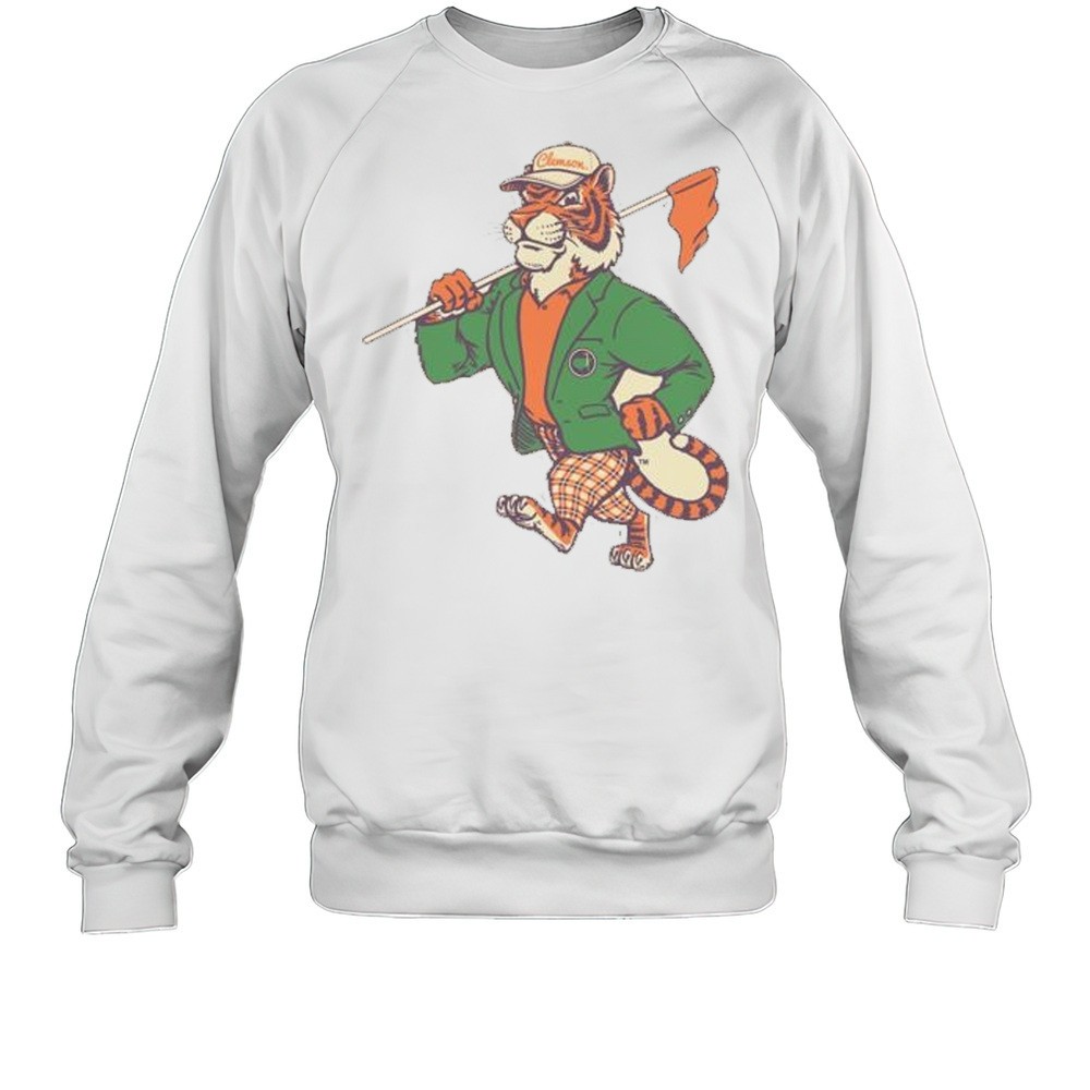Clemson Tigers Golf Augusta Collection Mascot 2025 T-shirt