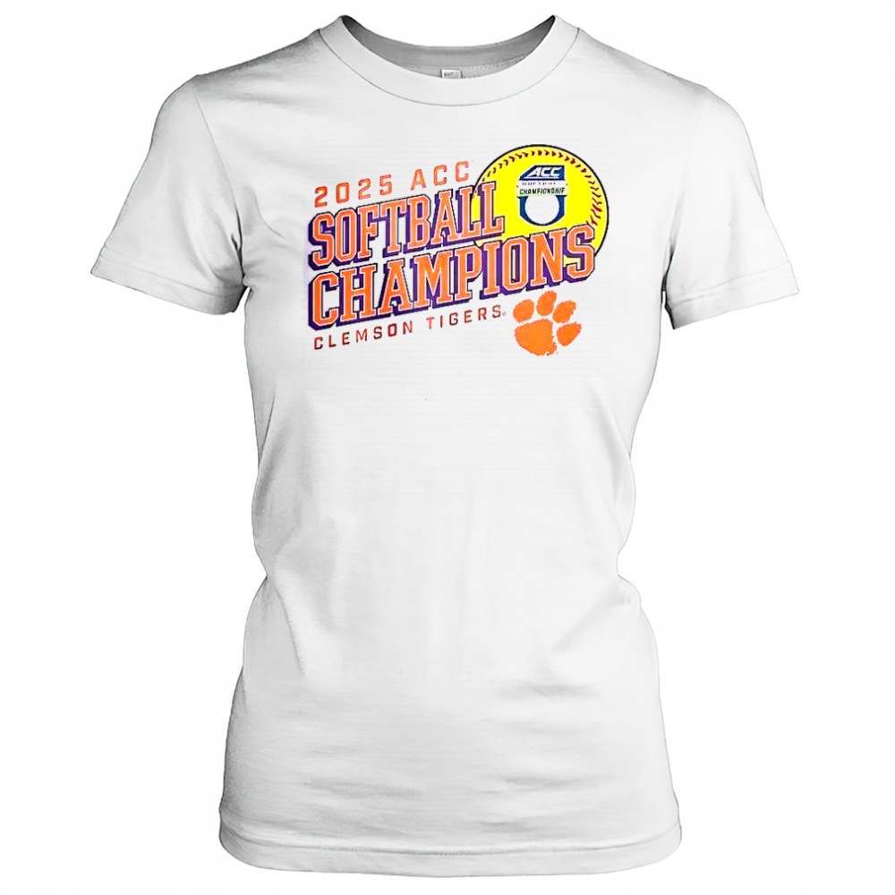 clemson-tigers-womens-2025-acc-softball-conference-tournament-champions-next-bat-3maxxarq Clemson Tigers Womens 2025 ACC Softball Conference Tournament Champions Next Batter T-Shirt