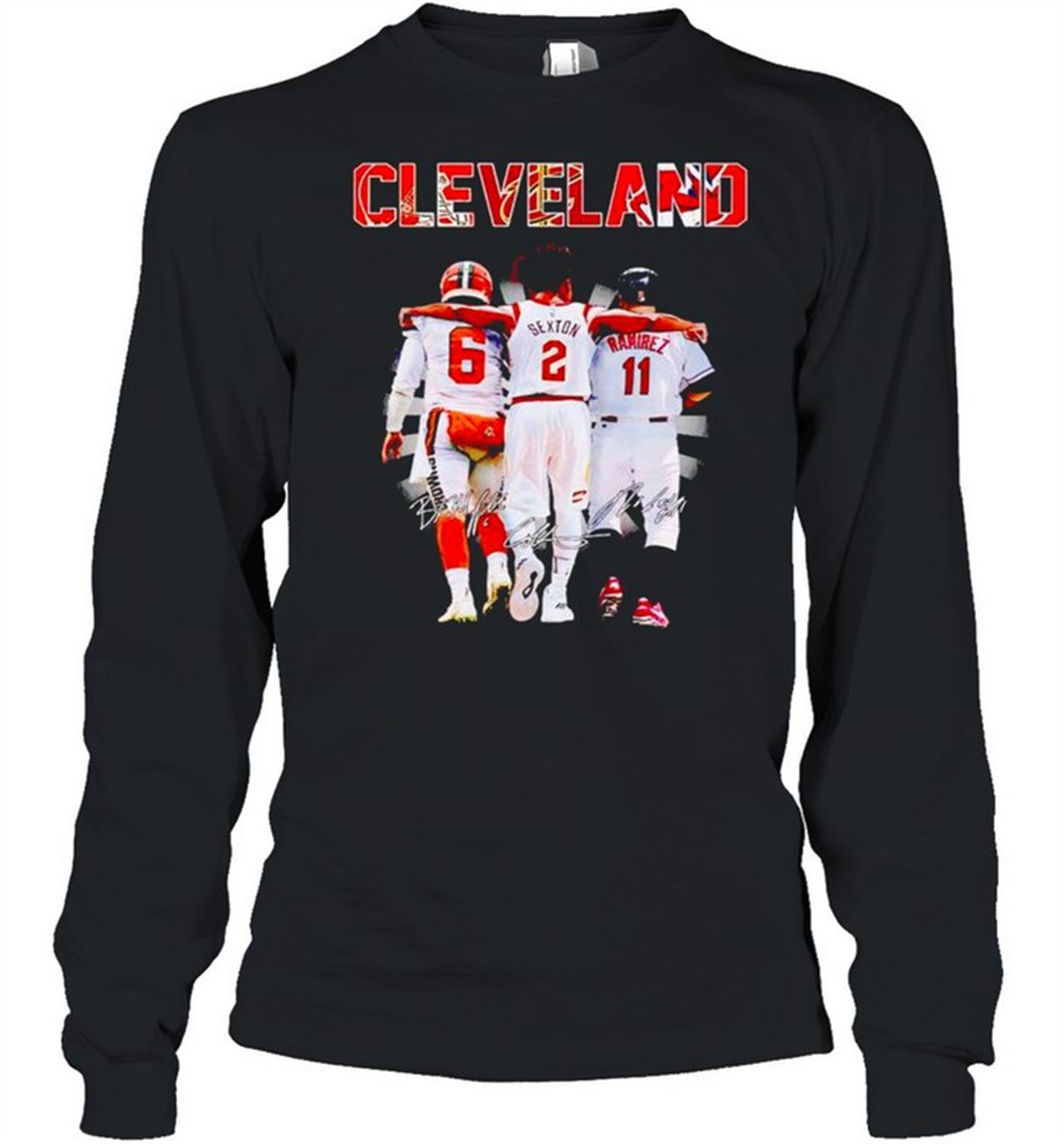 cleveland-best-players-mayfield-sexton-ramirez-signatures-shirt-8kqm0d6v Cleveland best players Mayfield Sexton Ramirez signatures shirt