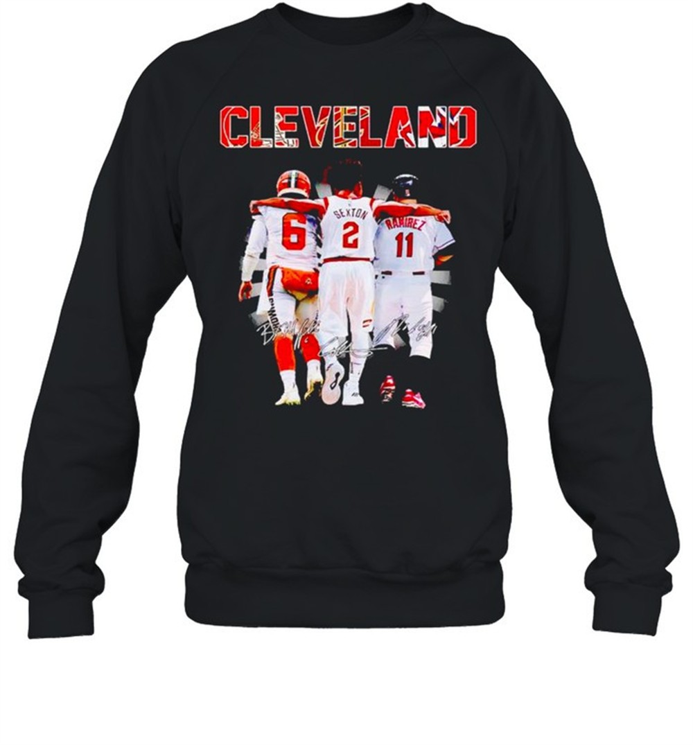 cleveland-best-players-mayfield-sexton-ramirez-signatures-shirt-8kqm0d6v Cleveland best players Mayfield Sexton Ramirez signatures shirt
