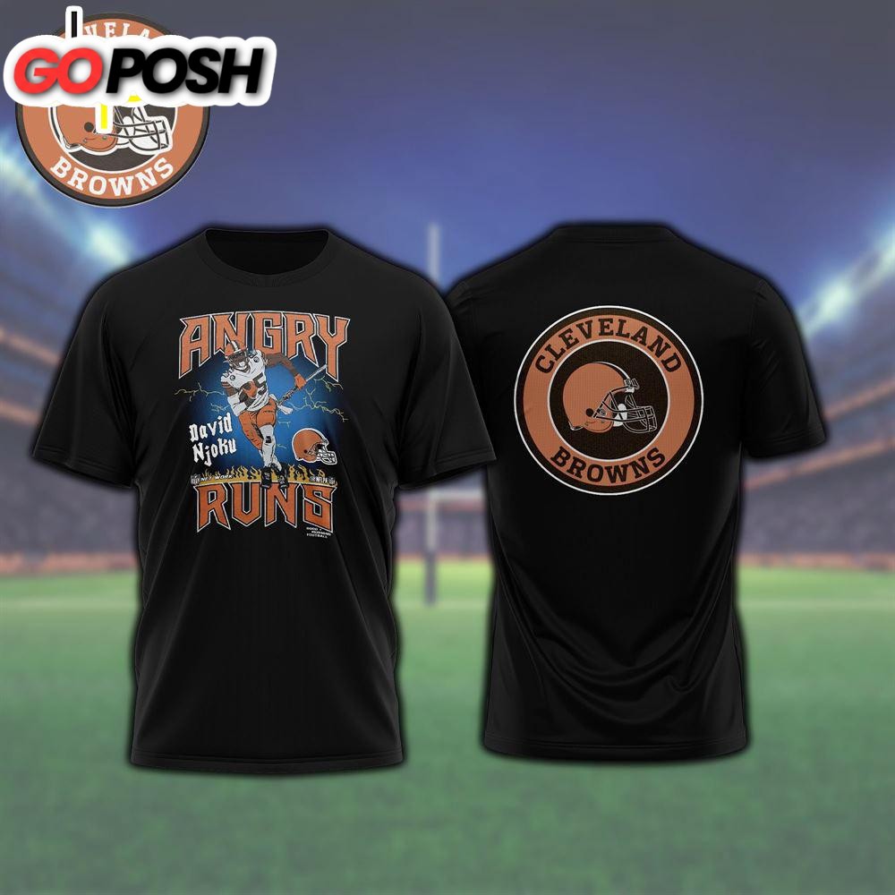Cleveland Browns Angry Runs T-Shirt Unisex