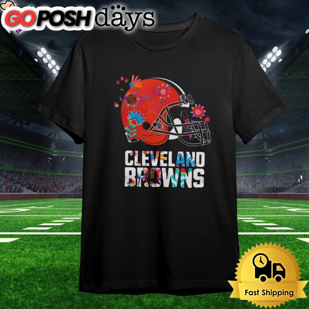 Cleveland Browns Dia De Los Muertos T Shirt