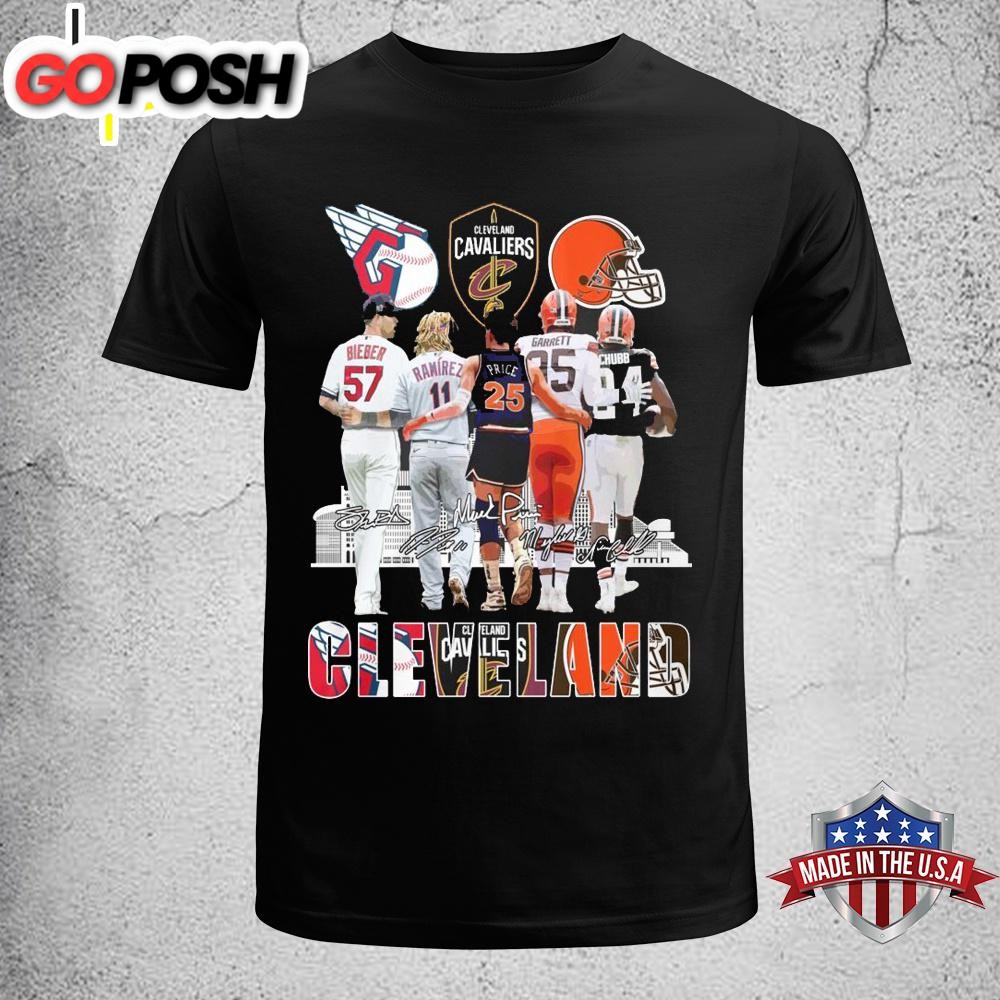 Cleveland Browns Indians Cavaliers Team Sport Unisex T-Shirt