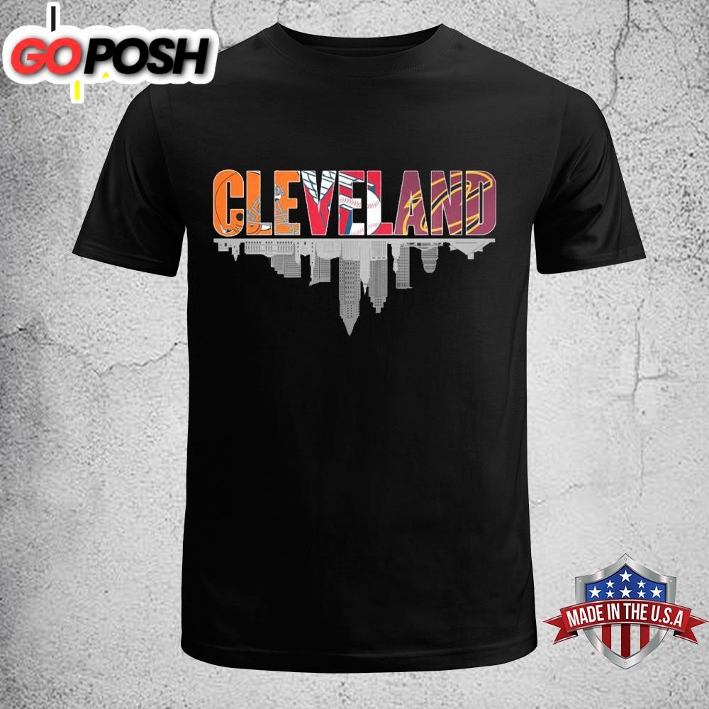 Cleveland Browns Indians Cavaliers Team Unisex T-Shirt