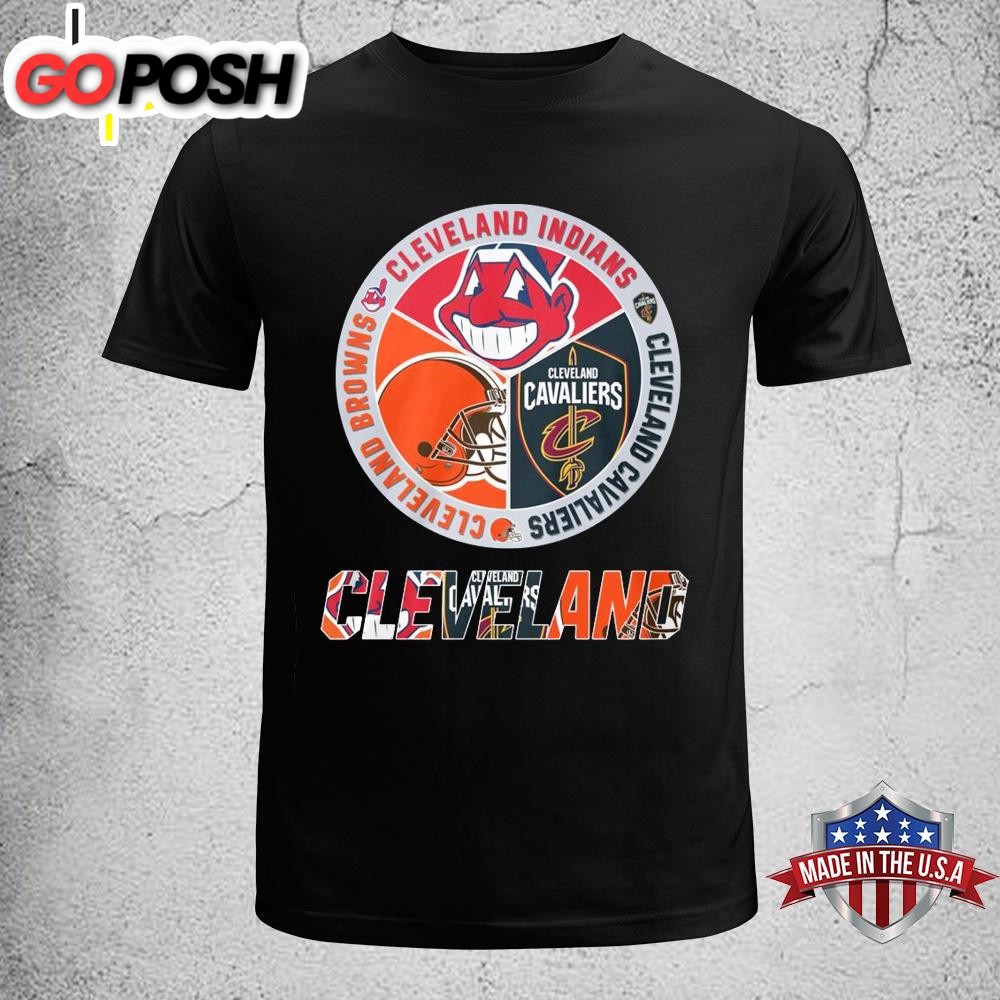 Cleveland Browns Indians Cavaliers Unisex T-Shirt