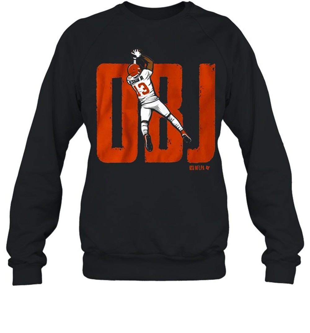 cleveland-browns-odell-beckham-jr-obj-shirt-rarr4yzj Cleveland Browns Odell Beckham Jr OBJ Shirt