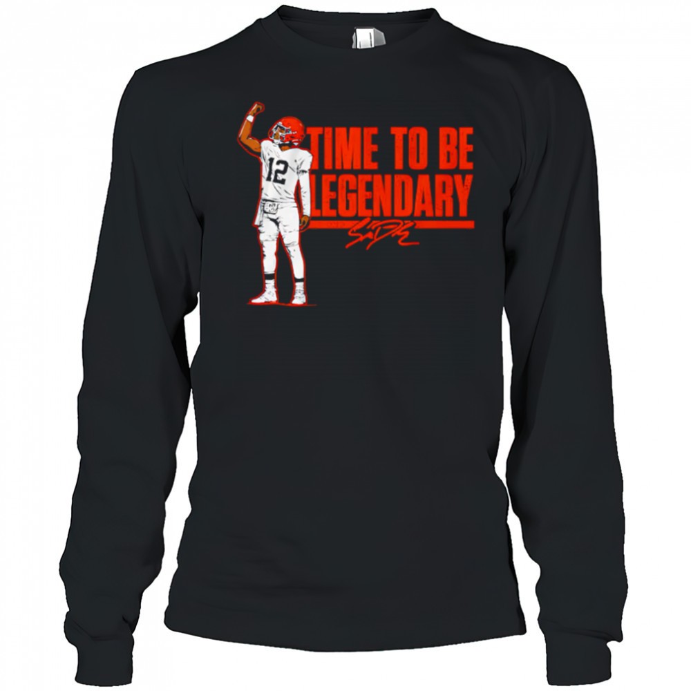 cleveland-browns-shedeur-sanders-time-to-be-legendary-shirt-aby3ypel Cleveland Browns Shedeur Sanders Time To Be Legendary shirt