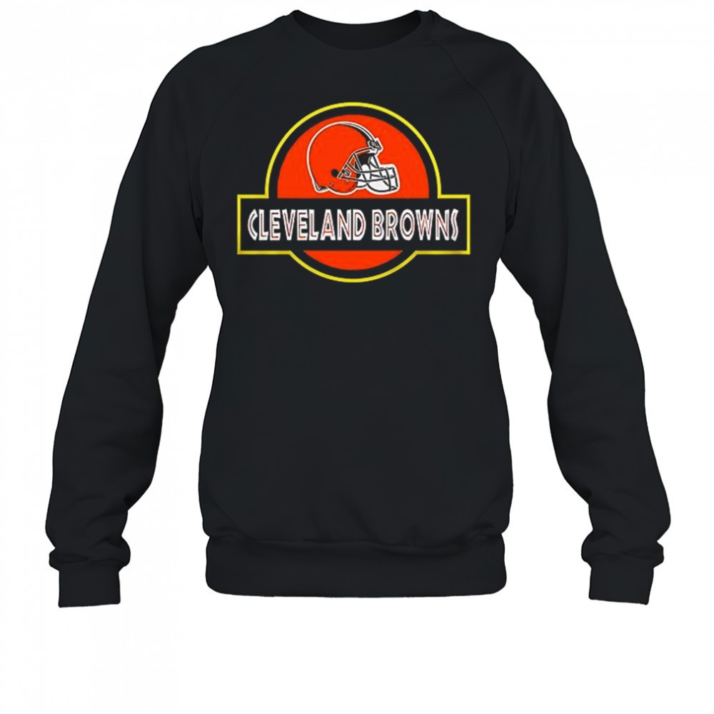 cleveland-browns-x-jurassic-park-life-finds-a-way-shirt-kuptv4ee Cleveland Browns x Jurassic Park life finds a way shirt