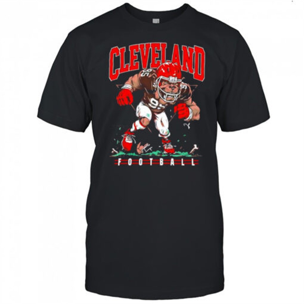 cleveland-dawg-brown-football-shirt-u69rfq2o Cleveland Dawg Brown Football shirt