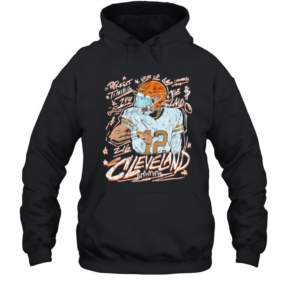 Cleveland football perfect timing retro shirt