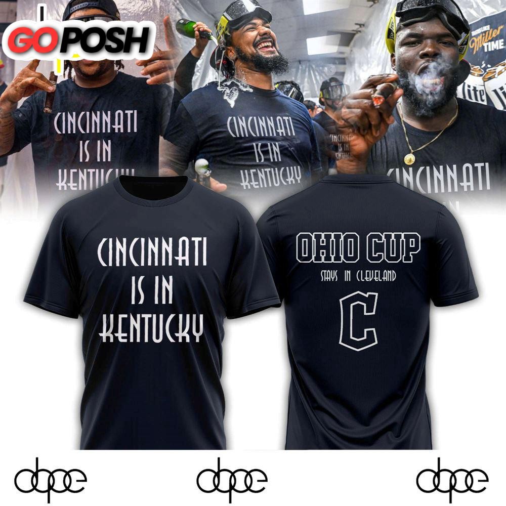 Cleveland Guardians ” Cincinnati Is In Kentucky ” Shirt